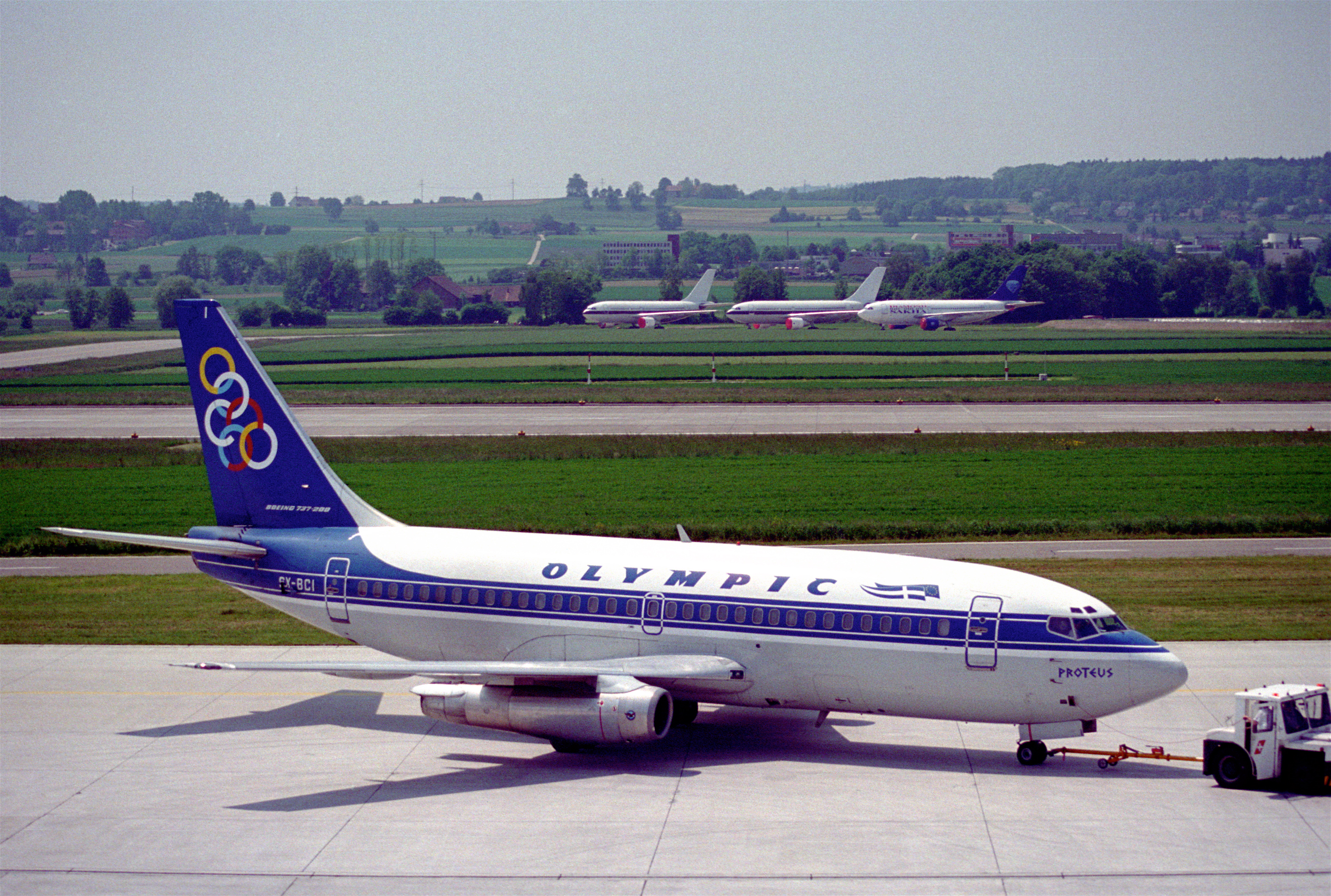 Olympic Airways Boeing 737-200; SX-BCI@ZRH;25.05.1995 (5120683828)