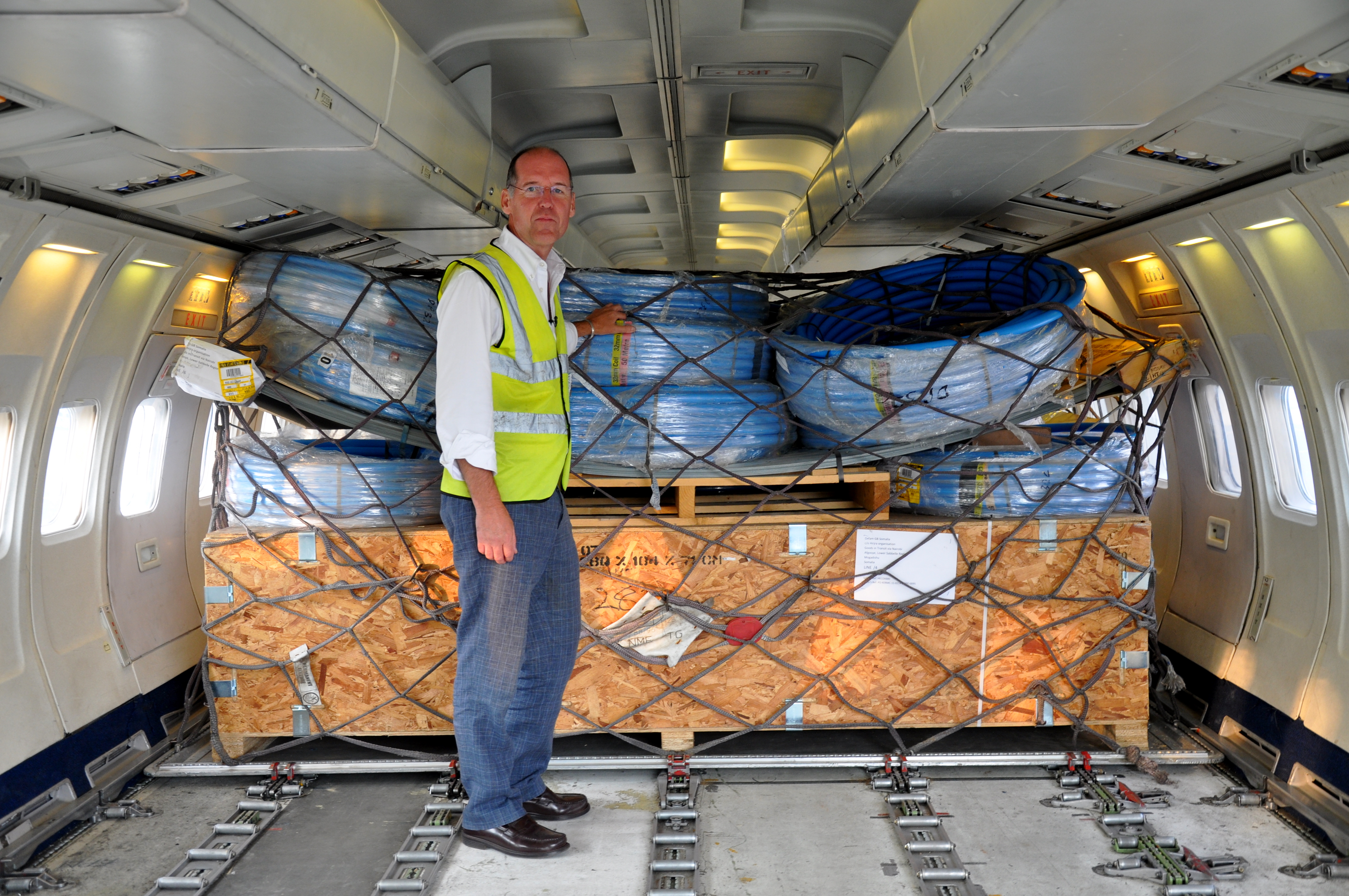 Oxfam East Africa - Mogadishu aid flight 066