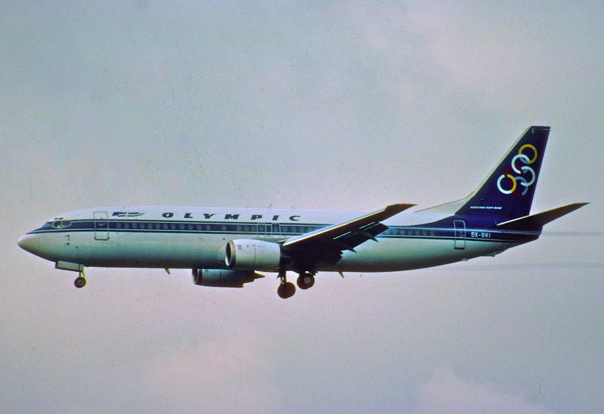 157af - Olympic Airways Boeing 737-4Q8; SX-BKI@ZRH;26.10.2001 (8046812987)