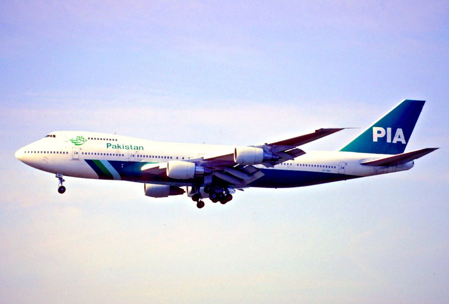 53au - PIA Pakistan International Airlines Boeing 747-240B (M); AP-BAK@ZRH;14.03.1999 (6328950522)