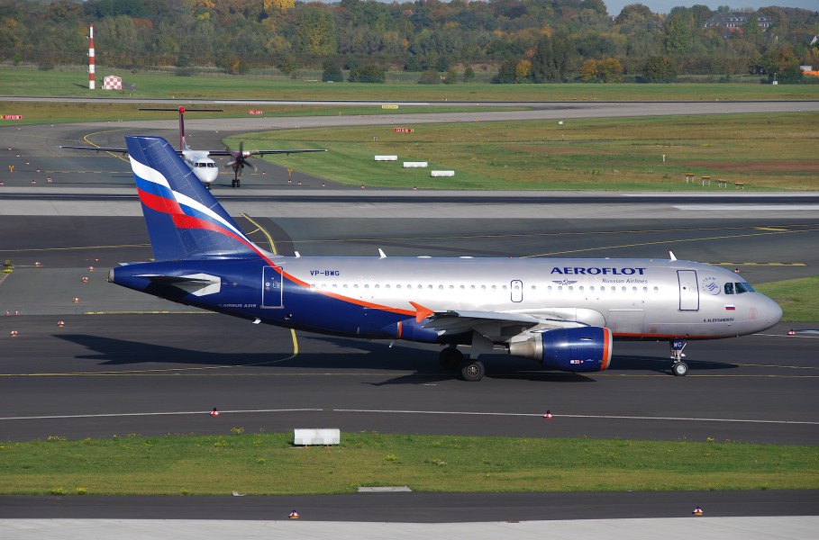 Aeroflot Airbus A319-111, VP-BWG@DUS,13.10.2009-558fk - Flickr - Aero Icarus