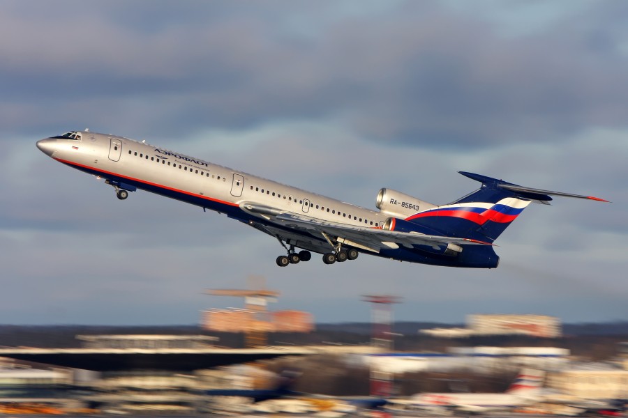 Aeroflot Tupolev Tu-154M RA-85643 Mishin-1