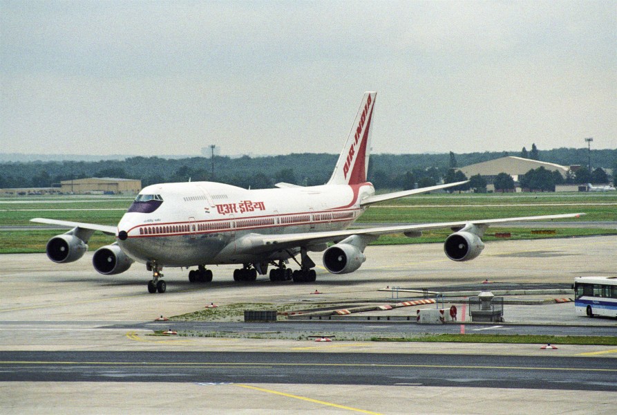 Air India Boeing 747-300; VT-EPX@FRA;01.08.1997 (4904393673)