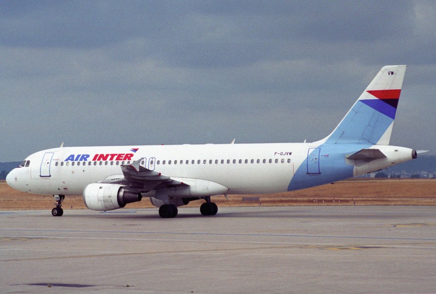 Air Inter Airbus A320; F-GJVW@ORY;06.08.1996 (5216874945)