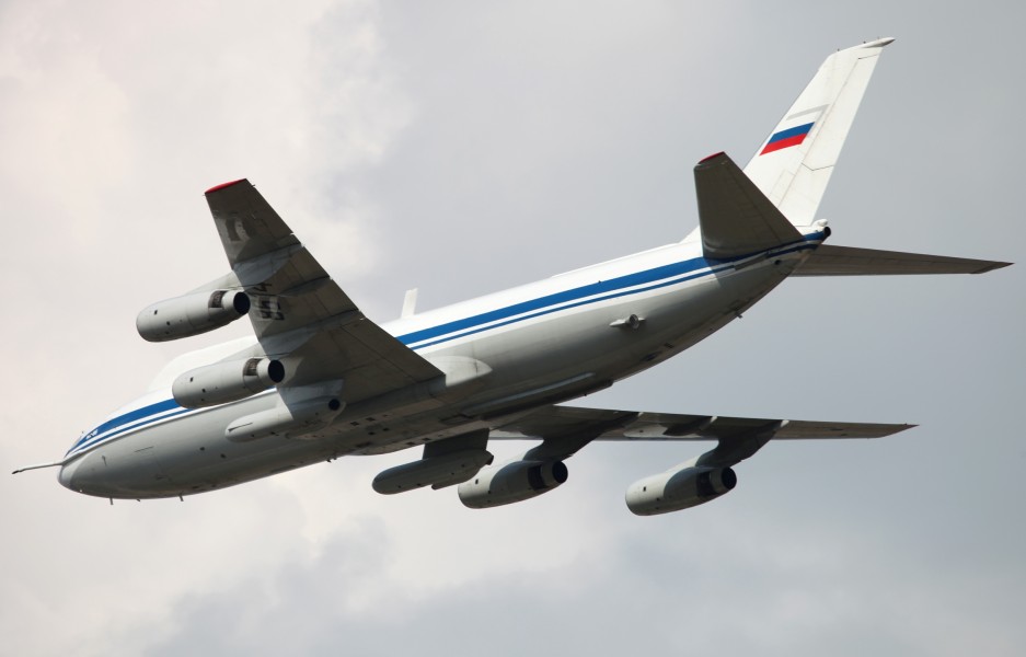 Airborne command and control aircraft IL-86VKP (3)