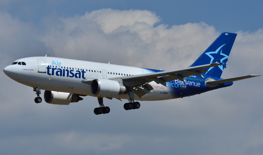 Airbus A310-300 Air Transat (TSC) C-GSAT - MSN 600 (9502849641)