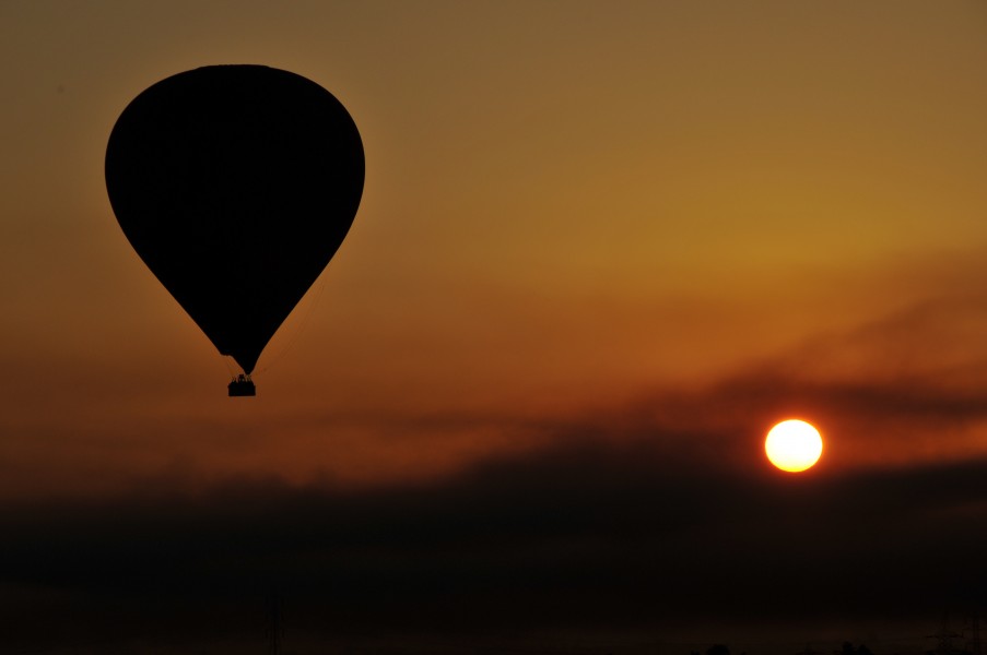 Balloon over Luxor - Egypt