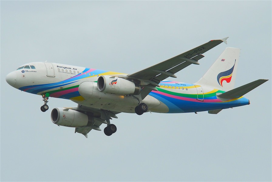 Bangkok Airways Airbus A319-132; HS-PGX@BKK;30.07.2011 613bv (6042354276)