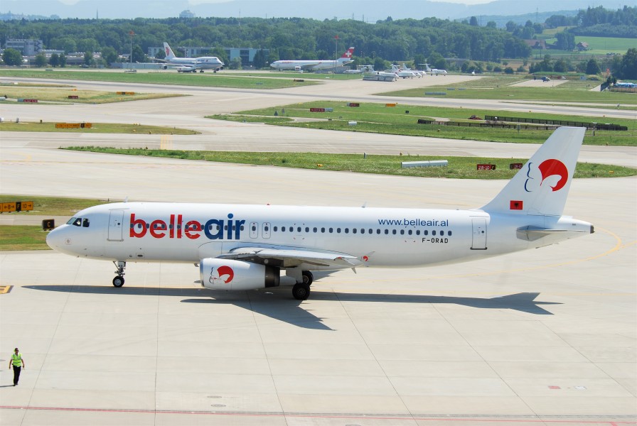 Belle Air Airbus A320; F-ORAD@ZRH;16.07.2010 583es (4799500573)