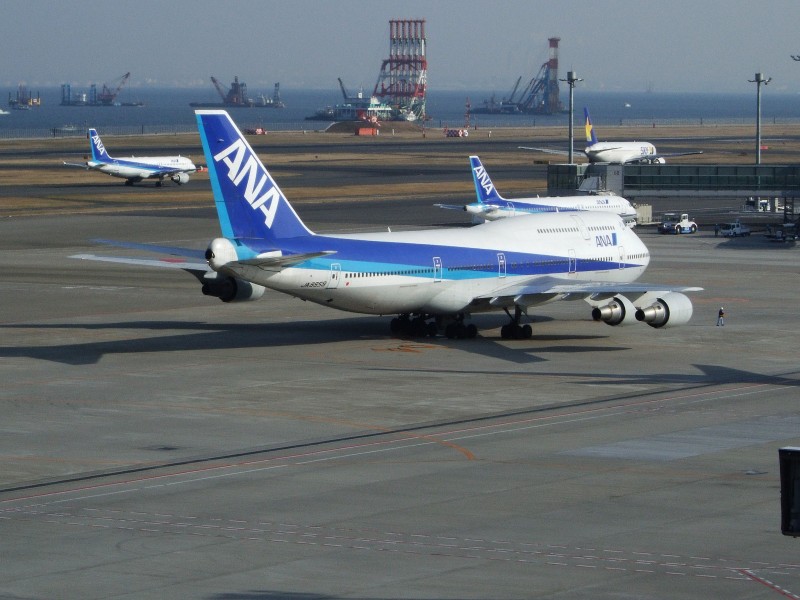Boeing747 ANA 200801 Haneda 01