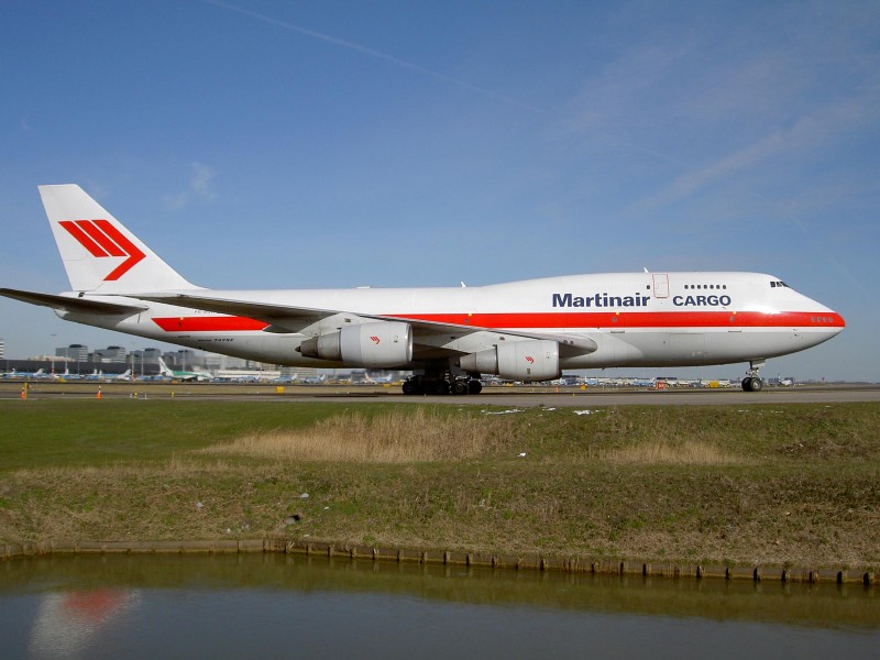 Boeing 747SF Martinair Cargo PH-BUW at Schiphol