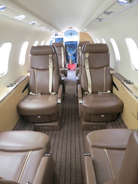 Bombardier Learjet 45 XR interior 3