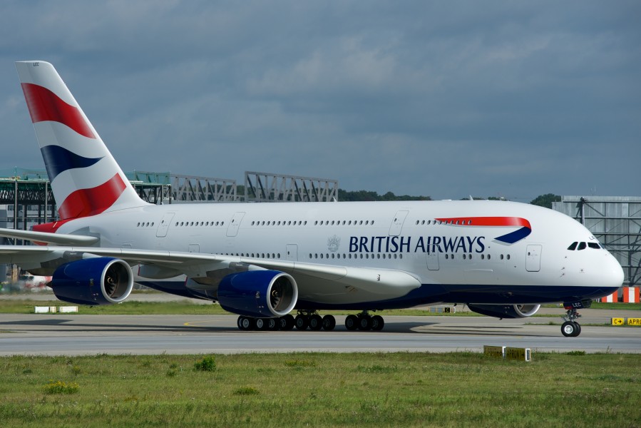 British Airways A380-800 F-WWSC
