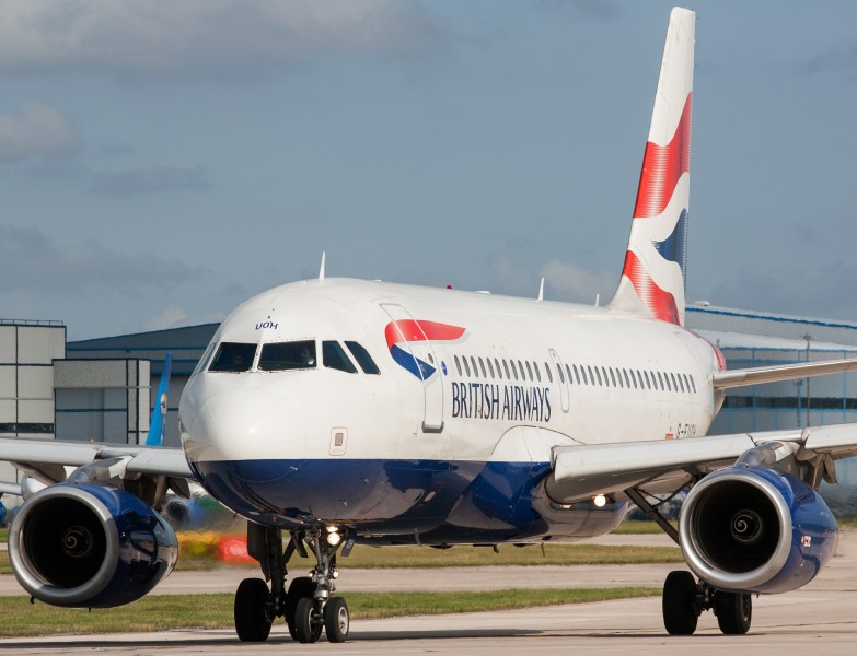 British Airways Airbus A320 G-EUOH (8354620390)