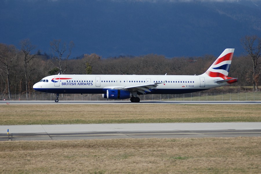British Airways Airbus A321, G-EUXE@GVA,24.02.2007-451cp - Flickr - Aero Icarus