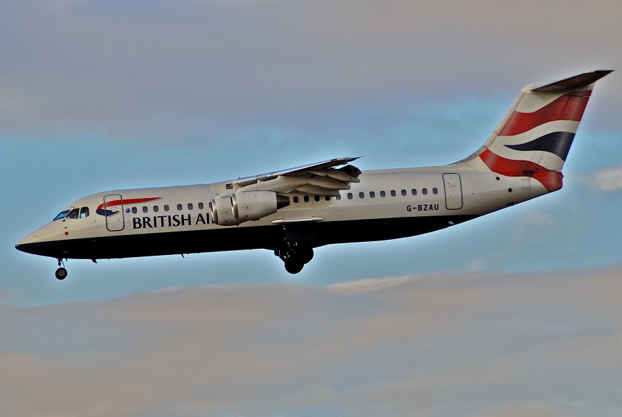 British Airways Avro RJ 100, G-BZAU@ZRH,19.01.2008-493aa - Flickr - Aero Icarus