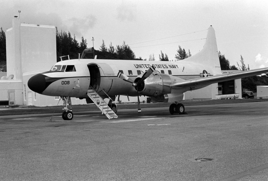 C-131F Samaritan at NAS Bermuda 1986