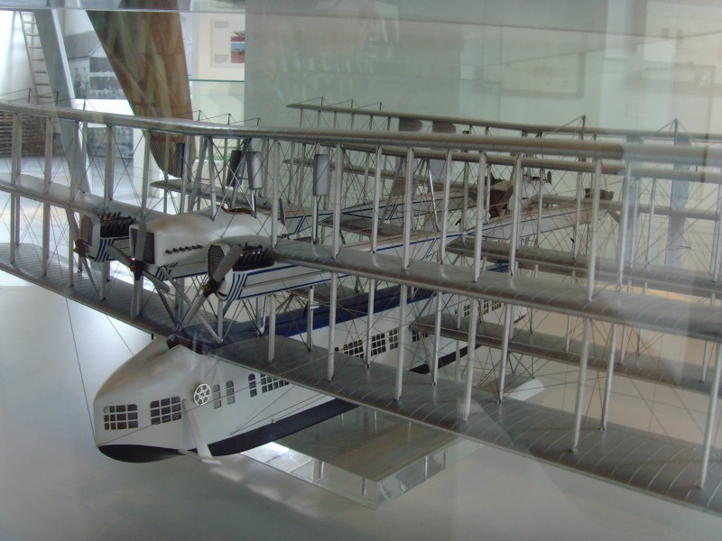 Caproni Ca.60 modeli in Volandia Museum