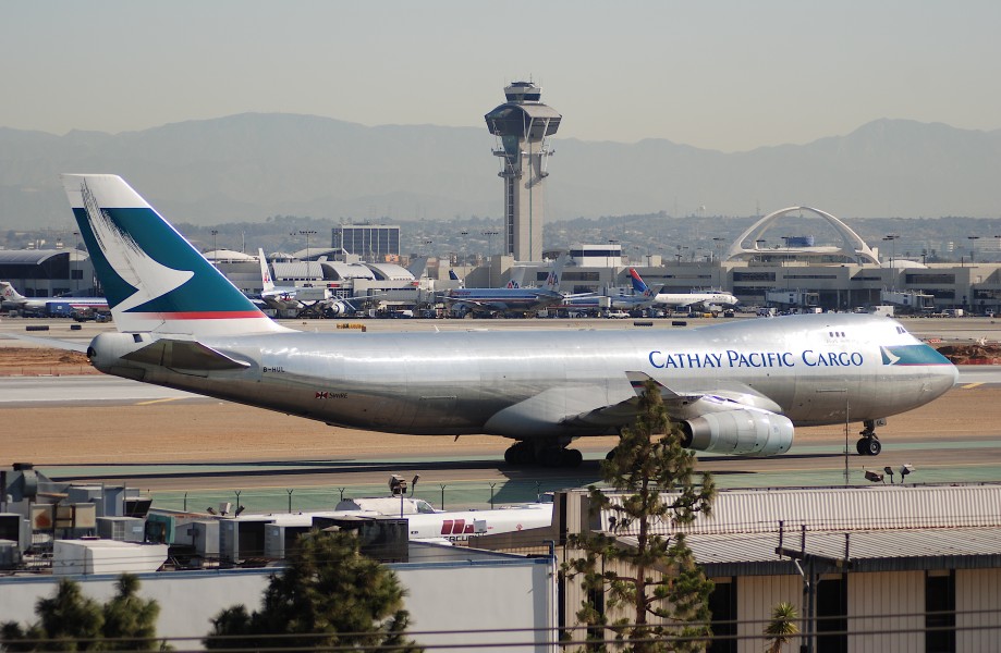 Cathay Pacific Cargo Boeing 747-400; B-HUL@LAX;19.04.2007 465hs (4264219632)