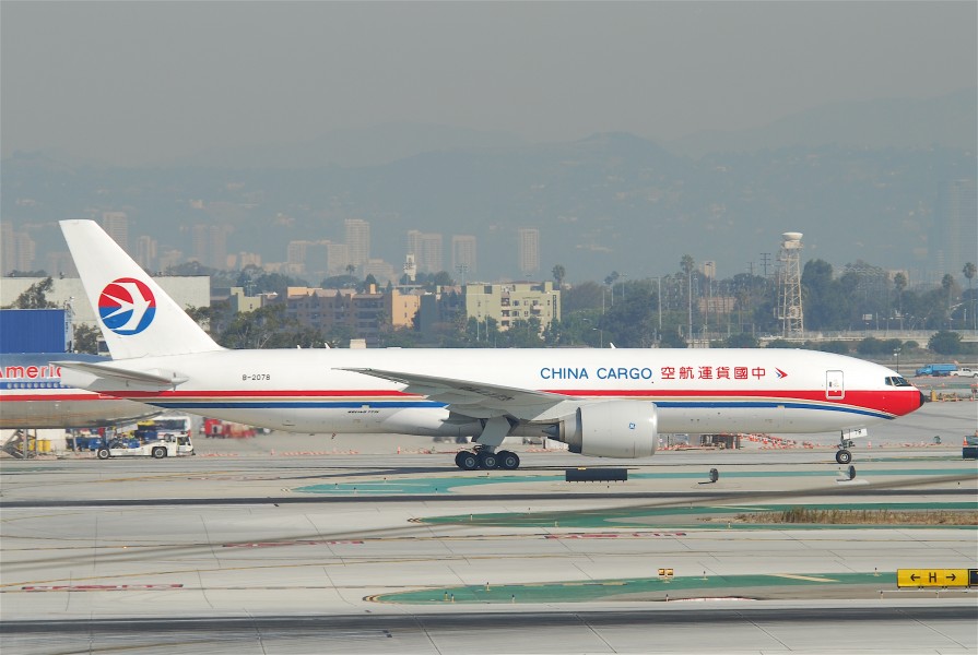 China Cargo Boeing 777-F6N; B-2078@LAX;10.10.2011 622gp (6414475293)