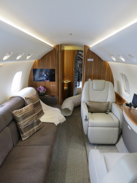 Embraer Legacy 650 Interior Aft Cabin