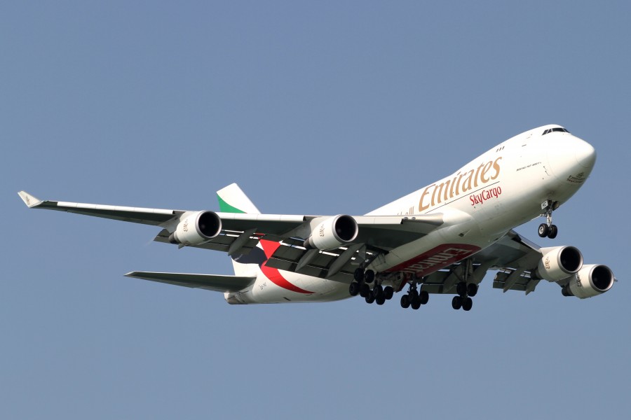 Emirates B747-400F ER(OO-THC) (4993604656)