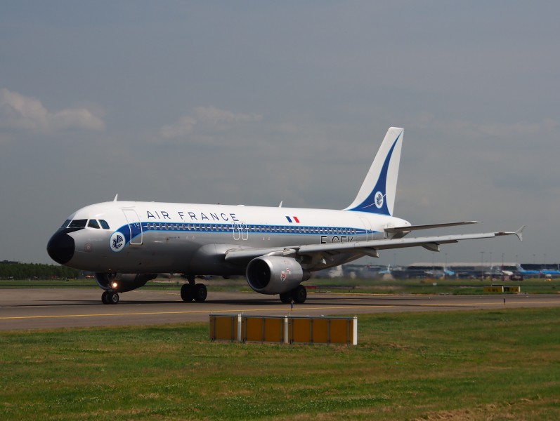 F-GFKJ Air France Airbus A320-211 - cn 063 - pic1