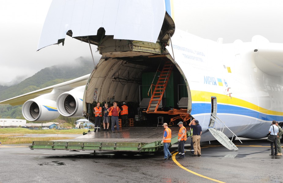 FEMA - 42208 - Antonov Cargo Plane Unloads Federal Emergency Mangement Agency C