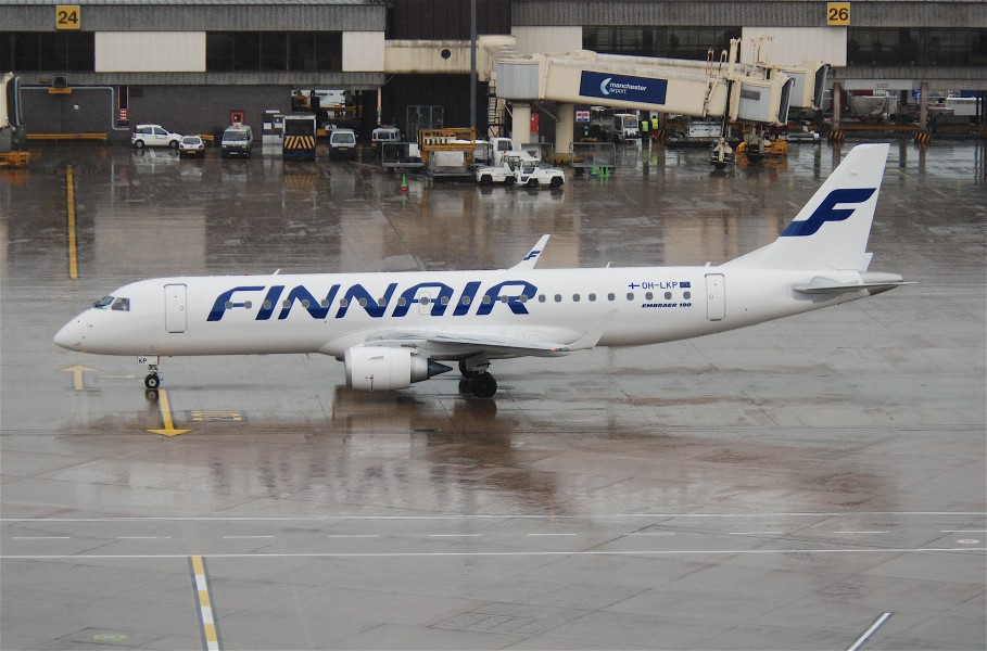 Finnair Embraer ERJ-190; OH-LKP@MAN;14.05.2011 596gf (5732966530)