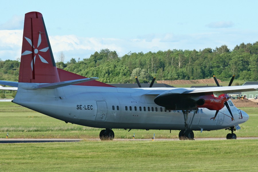 Fokker 50 SE-LEC Skyways (7369591122)