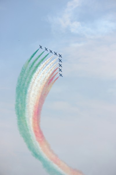 Frecce tricolori Air show Valtenesi del Garda Manerba 
