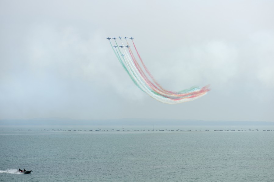 Frecce tricolori Air show Valtenesi del Garda Manerba 2