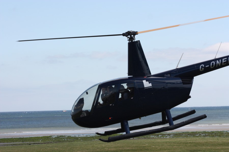 Helicopter (G-ONEP), Newcastle, County Down, August 2010 (05)