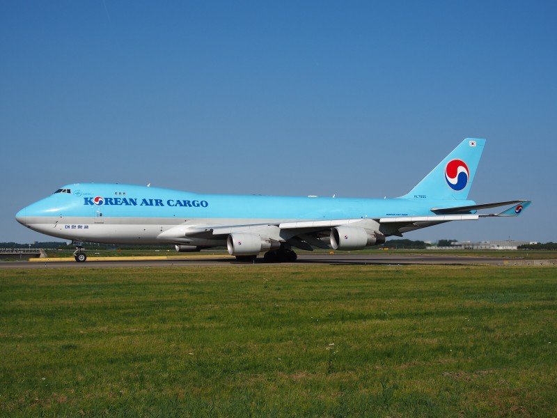 HL7605 Korean Air Lines Boeing 747-4B5F(ER) - cn 35526, taxiing 21july2013 pic-006