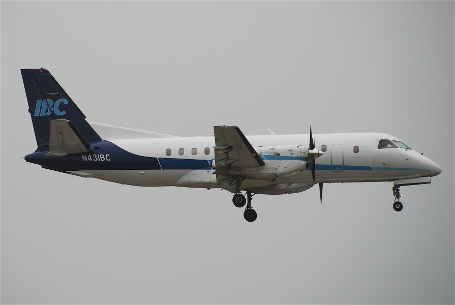 IBC Airways Saab 340B; N431BC@MIA;17.10.2011 626hn (6447113409)