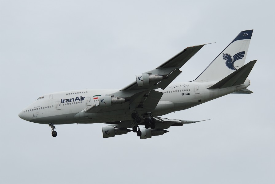 Iran Air Boeing 747SP; EP-IAD@BKK;30.07.2011 613fw (6041886559)