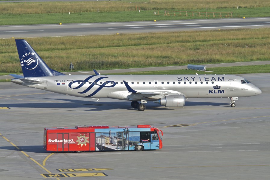 KLM Cityhopper Embraer ERJ190; PH-EZX@ZRH;24.06.2012 657be (7438669256)