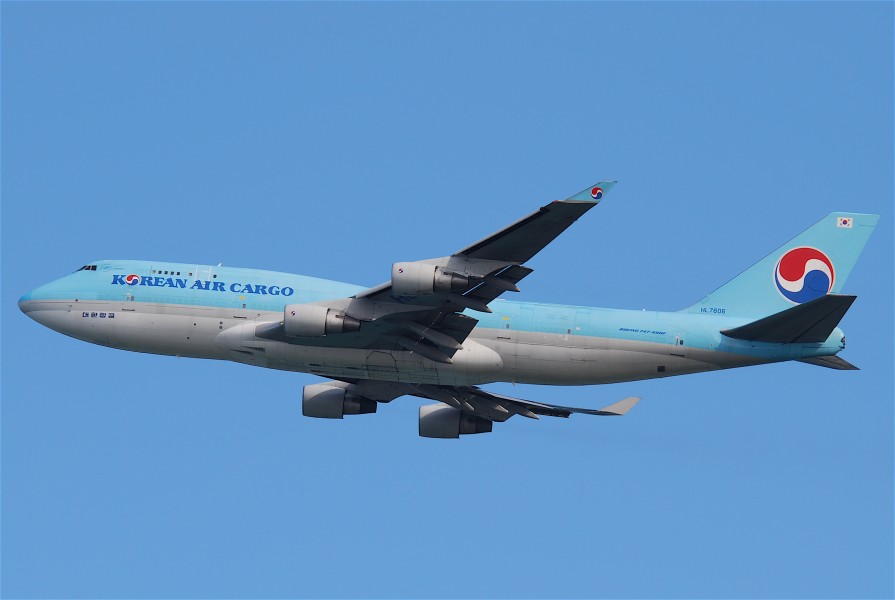 Korean Air Cargo Boeing 747-400F; HL7606@HKG;31.07.2011 614tx (6052947087)