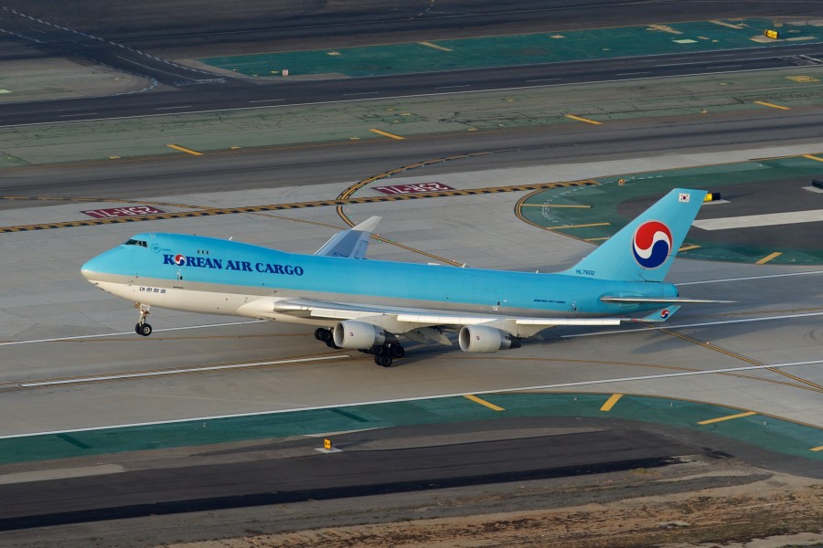 Korean Air Cargo Boeing 747-400F HL7602 (1) (8222969384) (2)