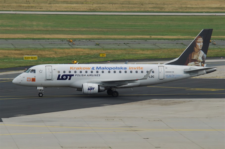 LOT Polish Airlines Embraer ERJ-170; SP-LDC@FRA;08.08.2010 585by (4878953682)