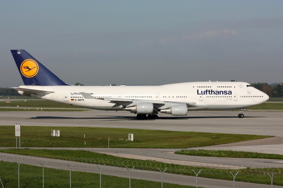 Lufthansa B744 D-ABTK