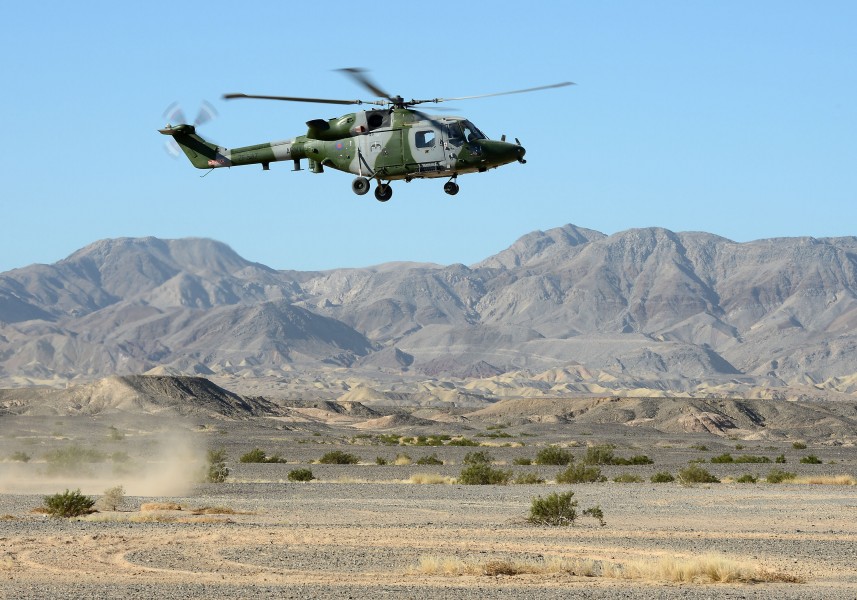 Lynx Mk9A Helicopter at Naval Air Facility El Centro, USA MOD 45154524