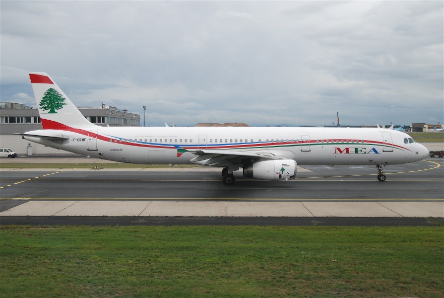 MEA Airbus A321-231; F-ORMF@FRA;17.07.2011 610cc (6059600904)