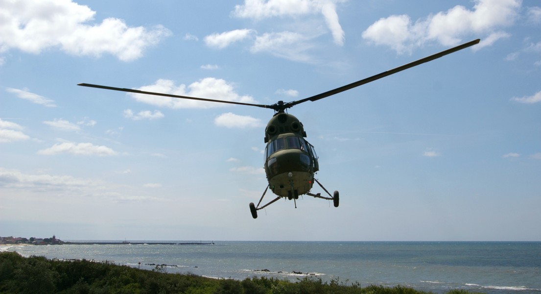 Mi-2 helicopter Darłowo 2009