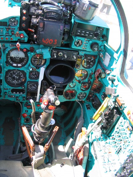 MiG-21 cockpit