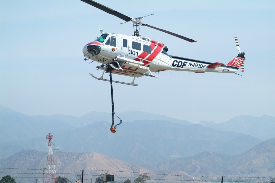 N491DF a Bell EH-1H of California Department of Forestry (3303247499)