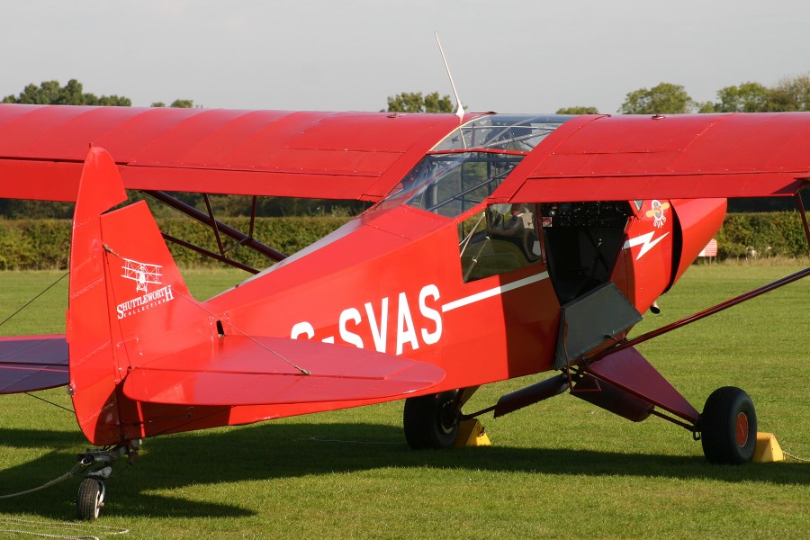Piper PA18-150 Cub G-SVAS (6703668299)