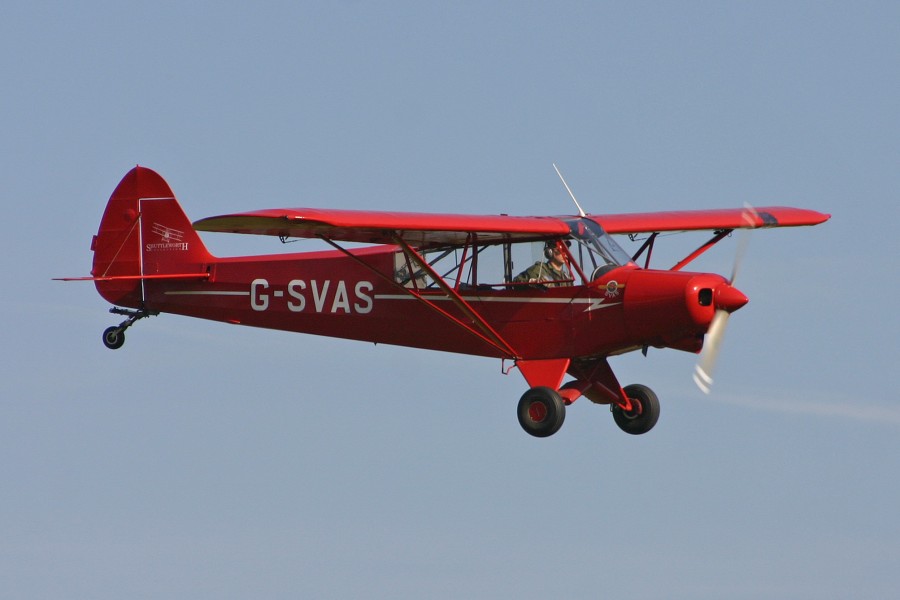 Piper PA18-150 Cub G-SVAS (6732887273)