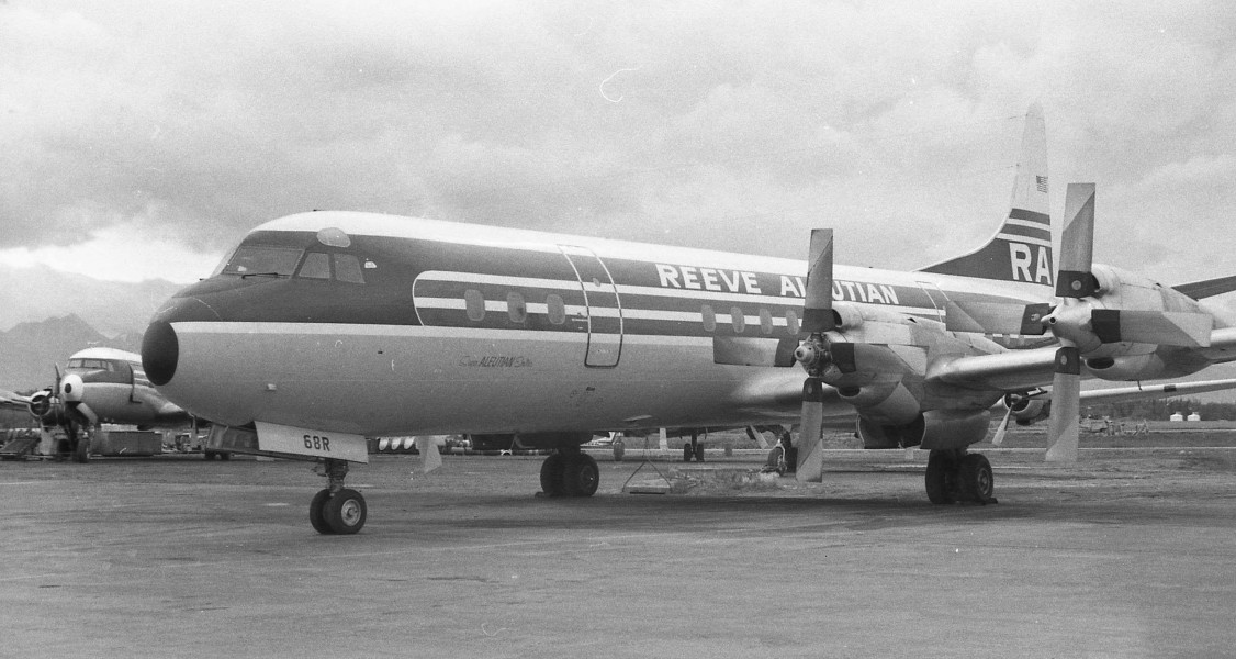 Reeve Aleutian L-188C Electra N1968R 3N