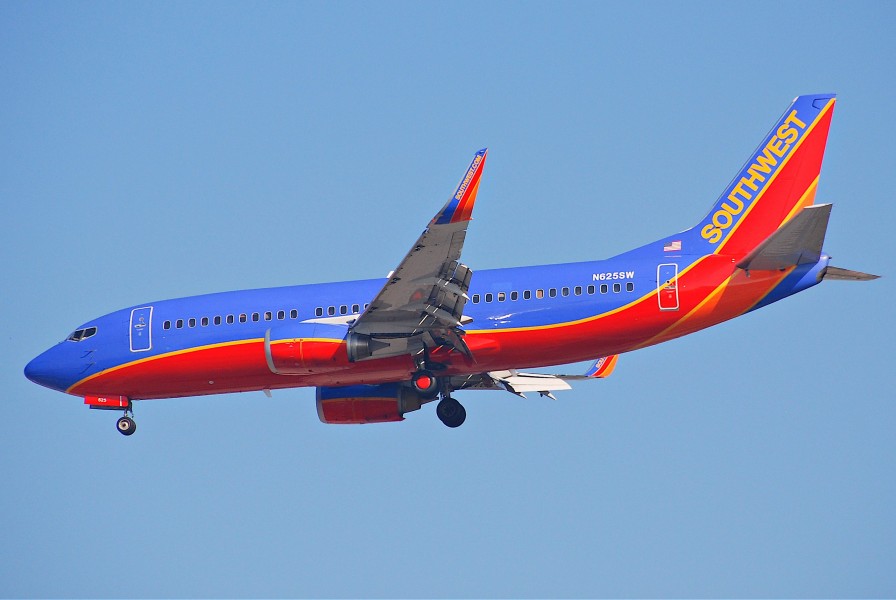 Southwest Airlines Boeing 737-300; N625SW@LAX;11.10.2011 623bi (6643784815)